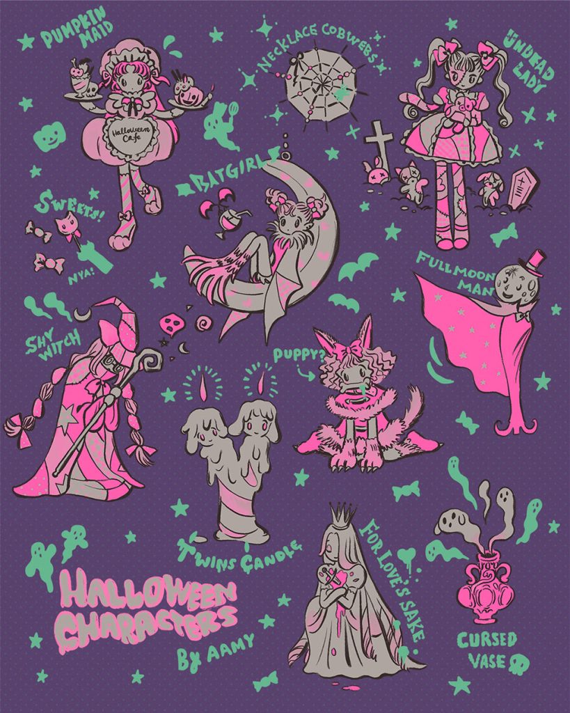 Halloween Charactors !