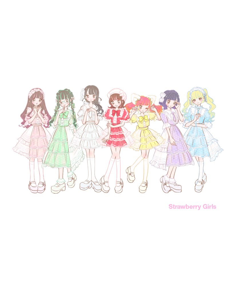 Strawberry Girls｜新衣装イラスト 2023